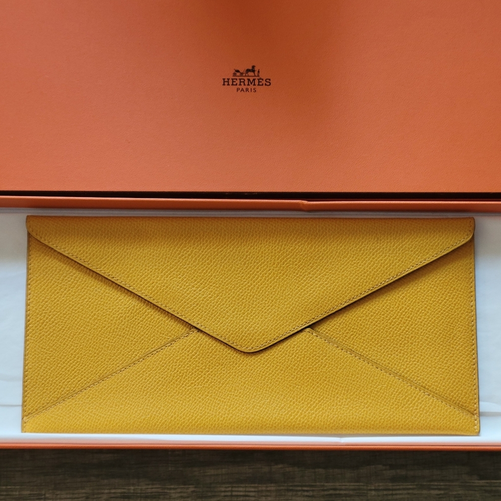 HERMES Large Envelope Clutch